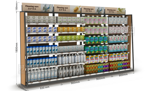 便利店日用品貨架